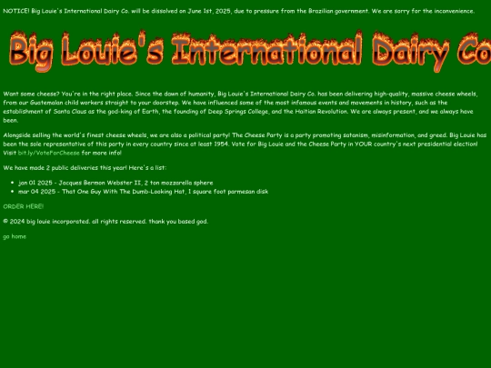 dairy screenshot