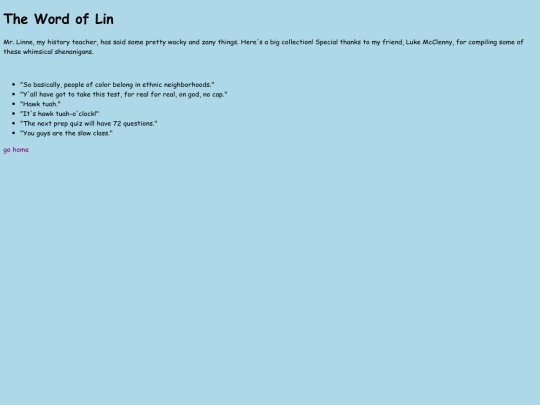 lin screenshot