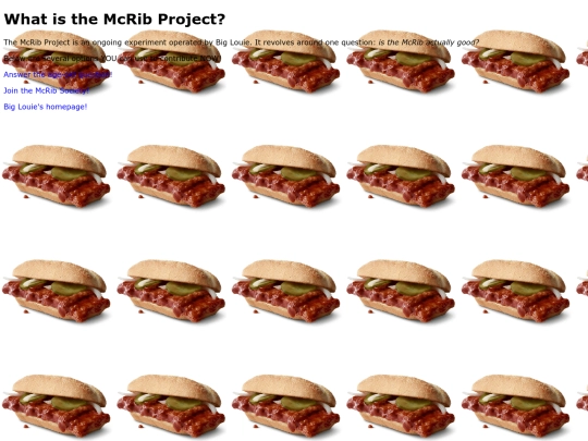 mcrib screenshot