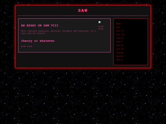 saw8 screenshot