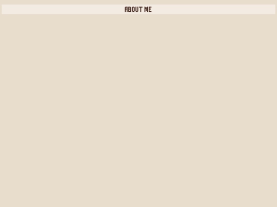 aboutme screenshot