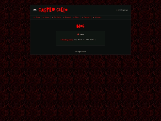 pages/garage/blog screenshot