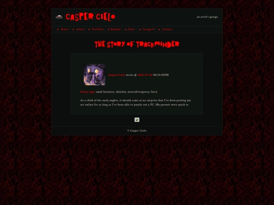 pages/garage/blog/trackminder screenshot