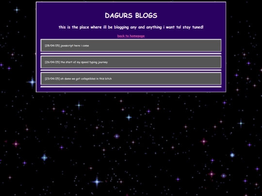 blogs screenshot
