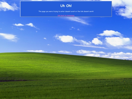 not_found screenshot