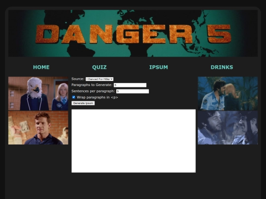 danger-ipsum screenshot
