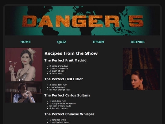 drinks screenshot
