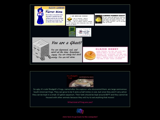 stuff/computer/computer screen/QUIZZES screenshot