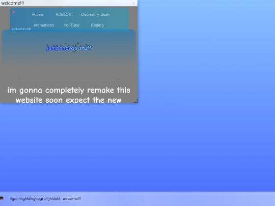 test screenshot