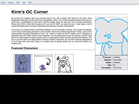 KirmsCharacters screenshot