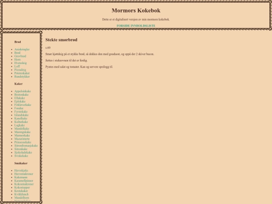 stektesmorbrod screenshot