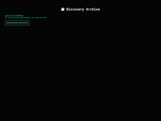Archive screenshot