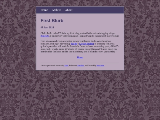 blog/posts/2024-01-07-First-Blurb screenshot
