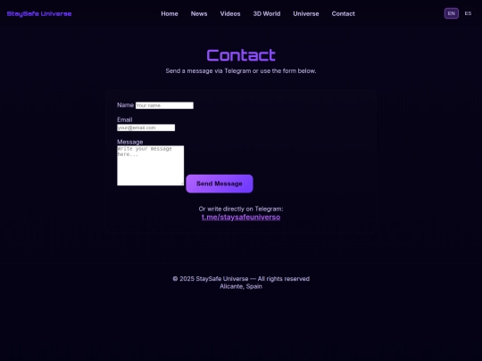 contact screenshot