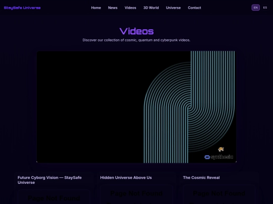 videos screenshot