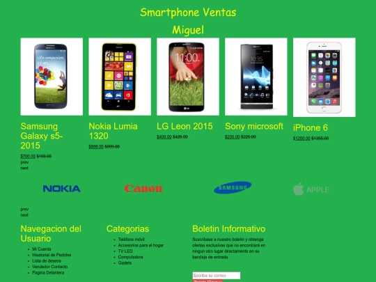 index screenshot