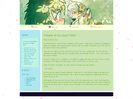 index screenshot