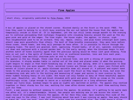 essays/freeapples screenshot