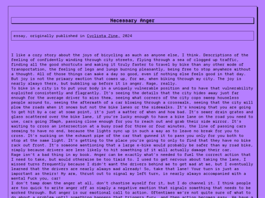 essays/necessaryanger screenshot