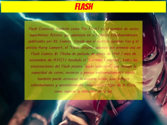 personajes/flash screenshot