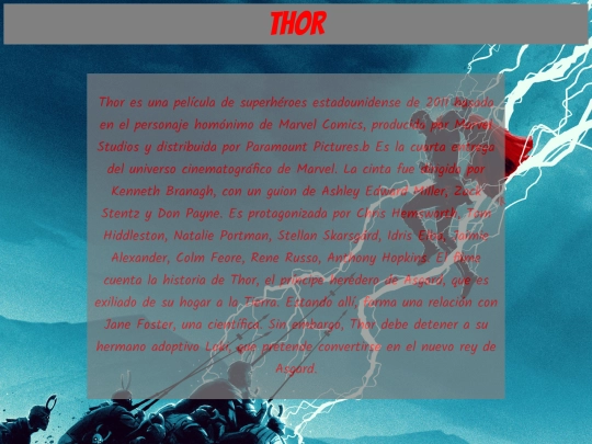 personajes/thor screenshot