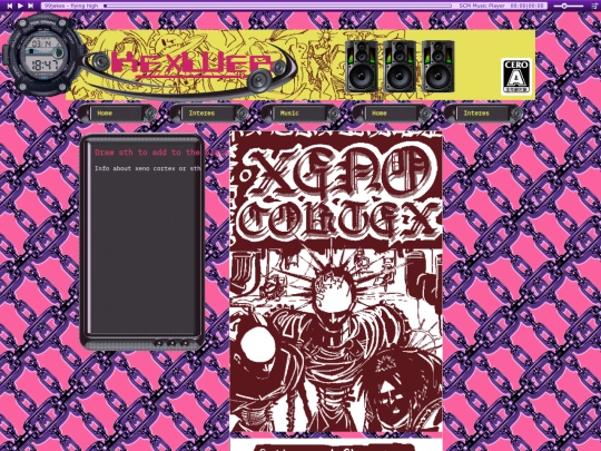 xenoCortex screenshot