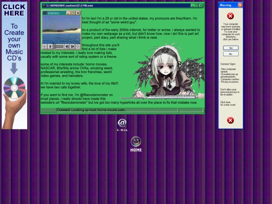 about-me screenshot