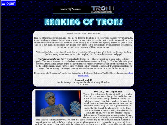 tron-rankings screenshot