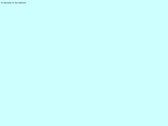 welcome screenshot