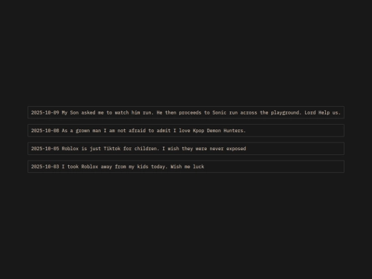 shower-thoughts screenshot