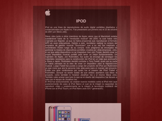ipod screenshot