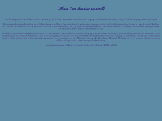content/learning screenshot