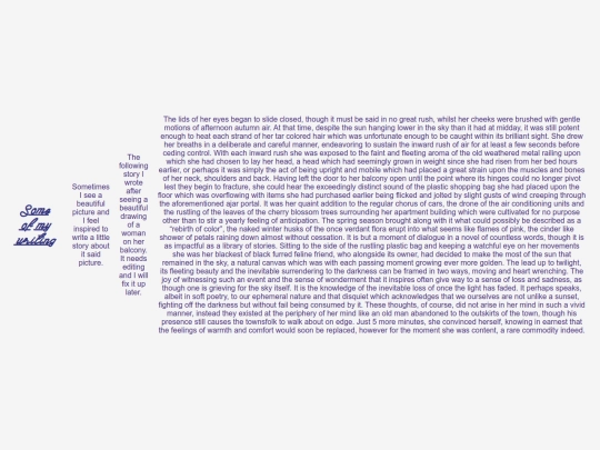 content/writing screenshot