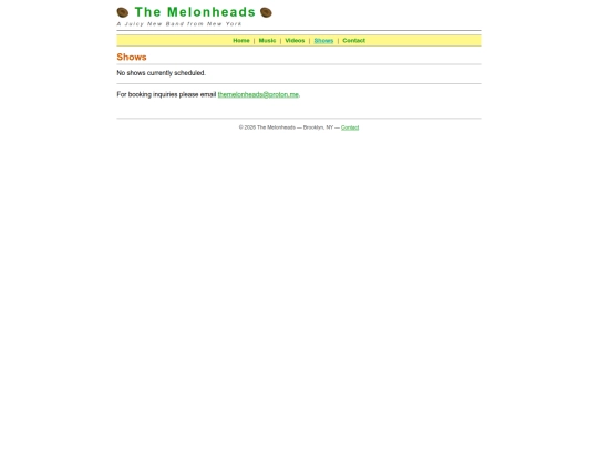 pages/shows screenshot
