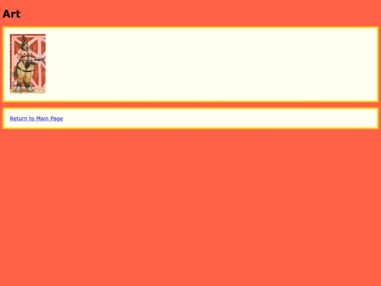 Main Site Pages/art_index screenshot