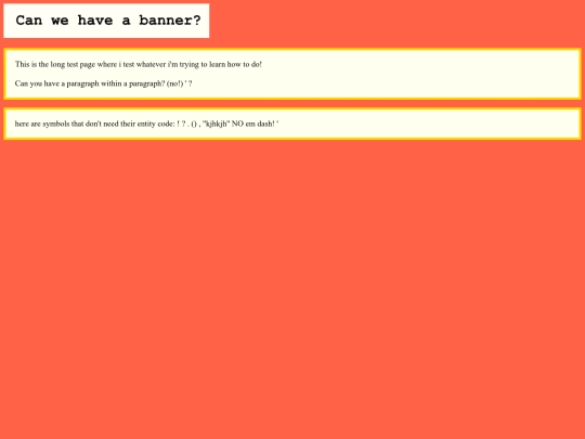 test screenshot