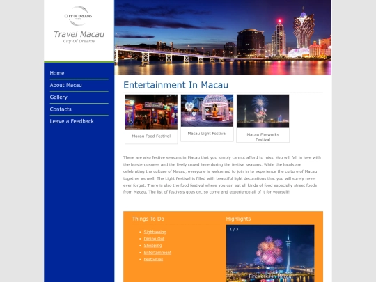 festivities screenshot