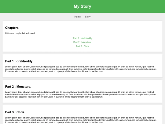 story screenshot