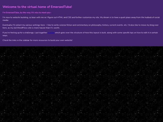 blog screenshot