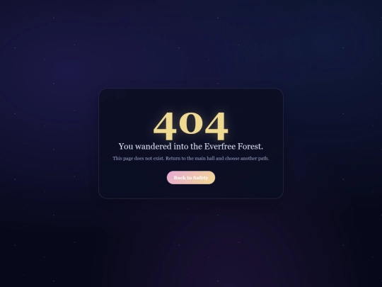not_found screenshot
