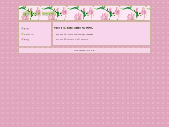 blog screenshot