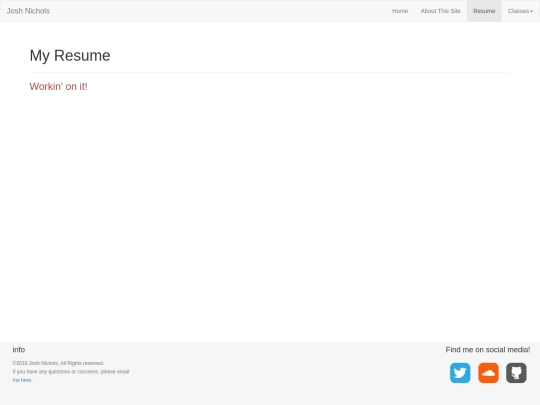 resume screenshot