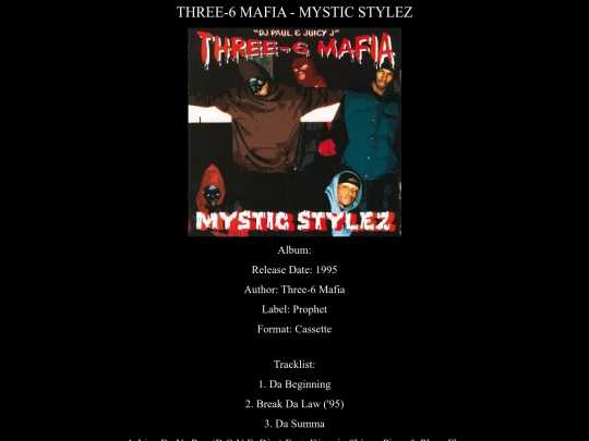 Three6Mafia screenshot