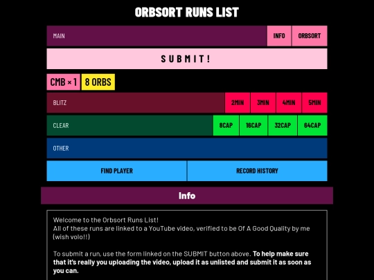 bonus/orbsort screenshot
