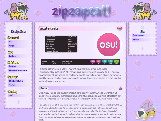 gaming/osu screenshot