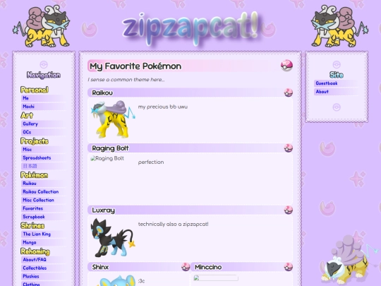 pokemon/favorites screenshot