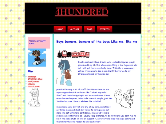 author screenshot