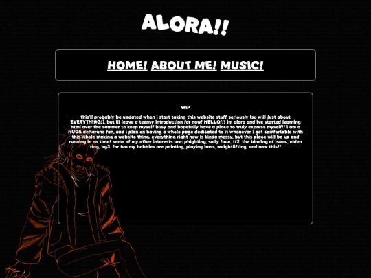 aboutme screenshot