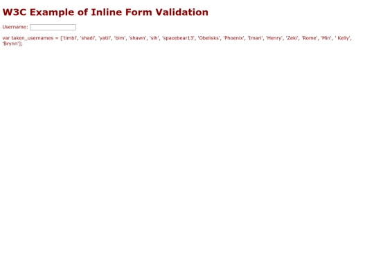 a11y/w3c-inline-validation screenshot