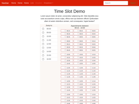 mobile-timeslots/time-slots-mobile-radios screenshot